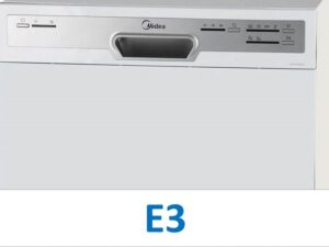 Грешка E3 на съдомиялна машина Midea
