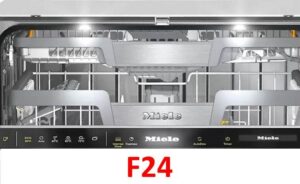 Код за грешка в съдомиялната машина Miele F24