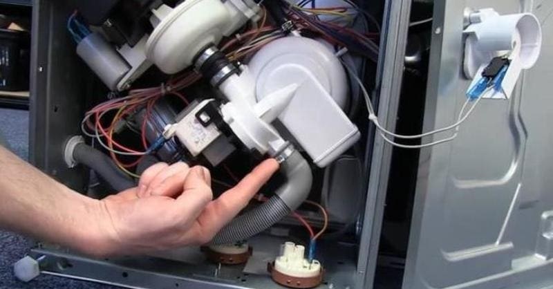 Where to find a Gorenje dishwasher pump