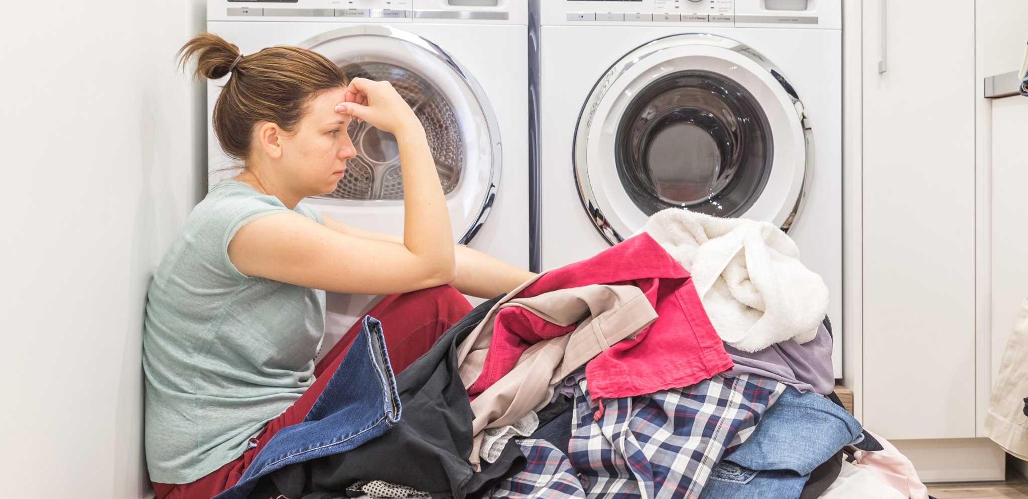 we're waiting by the washing machine