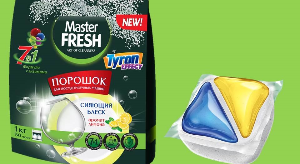 use capsules and powder for dishwasher