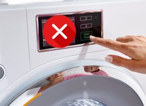 The dryer does not turn on.