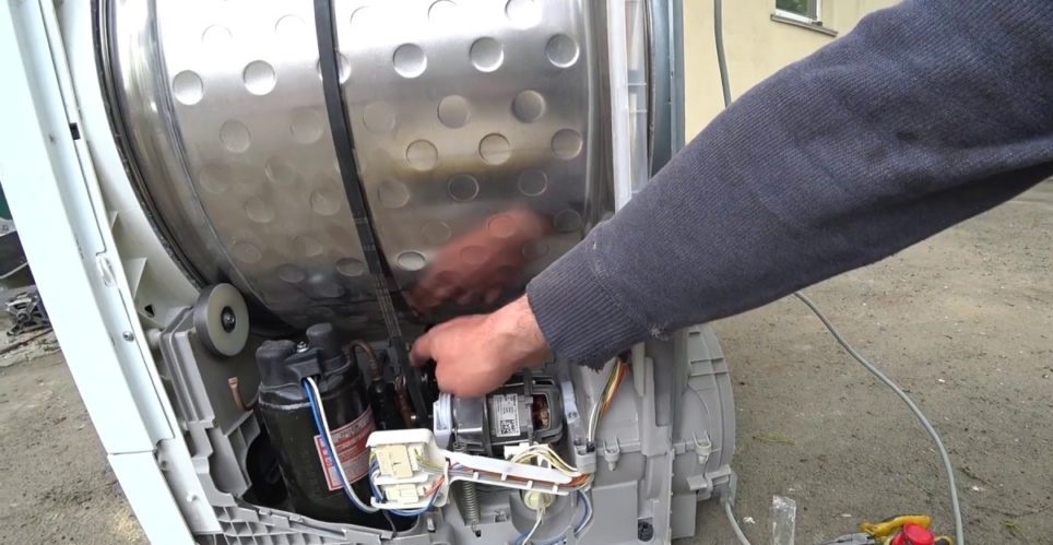 replacing the dryer belt