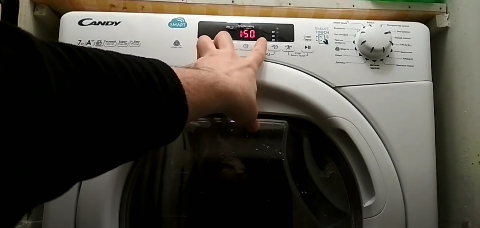 using a Candy tumble dryer