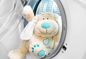 Drying soft toys in a tumble dryer