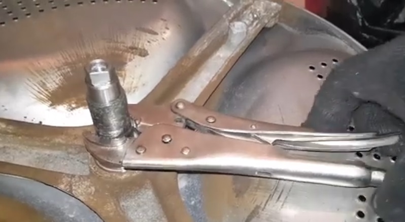 preparing the shaft for bearing seating