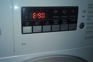 Error code E90 on a Bosch tumble dryer