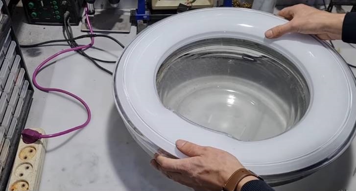 we connect the halves of the hatch door