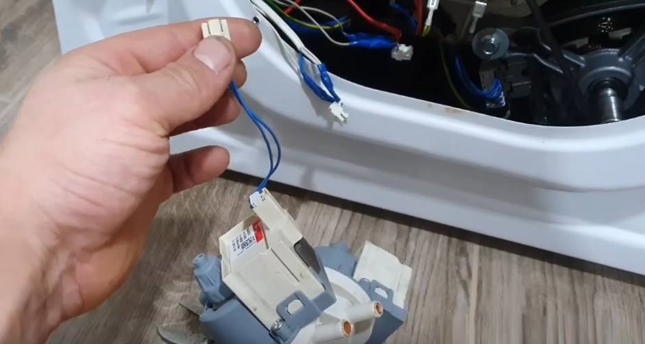 Connecting the Gorenje washing machine pump
