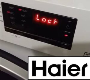 Код за грешка LOCF на пералня Haier