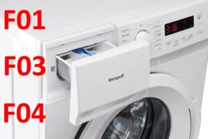 Кодове за грешки на пералня Weissgauff