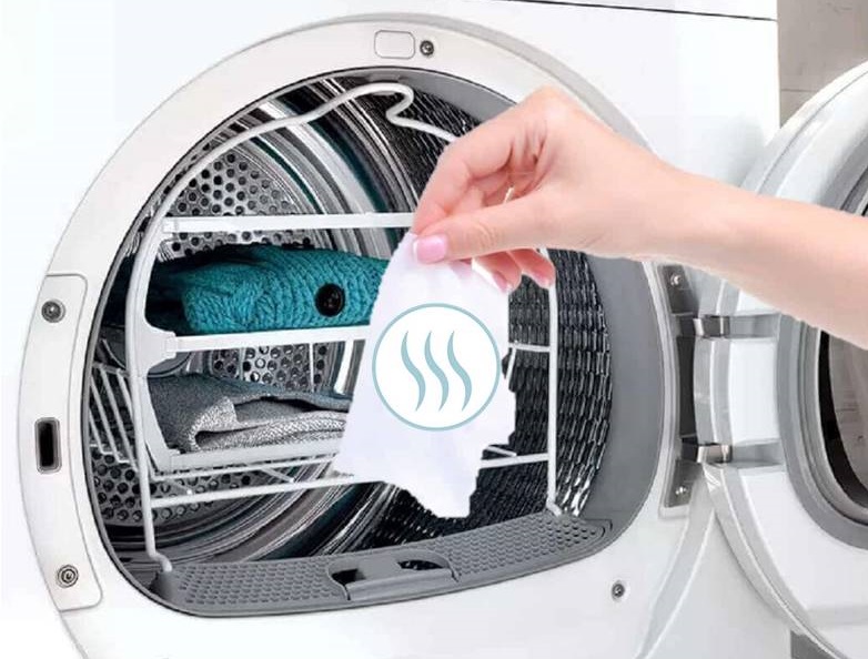 Aromatization of laundry in the dryer