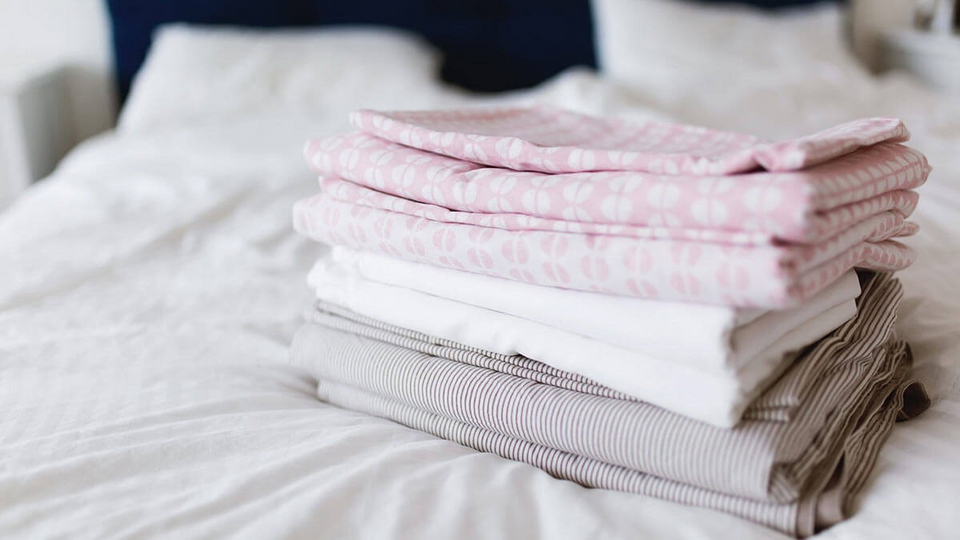 laundry after the dryer