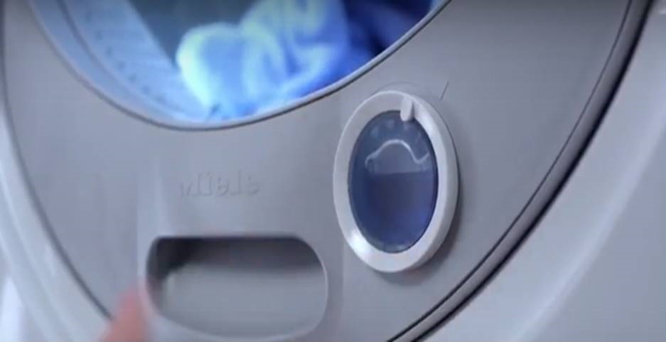 fragrance compartment in a Miele dryer