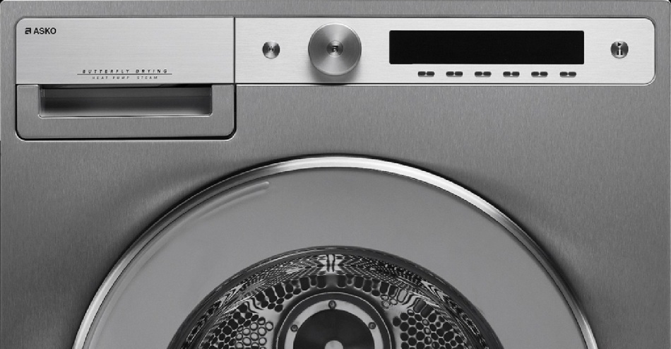 Asko tumble dryer panel