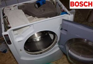 Disassembling a Bosch tumble dryer