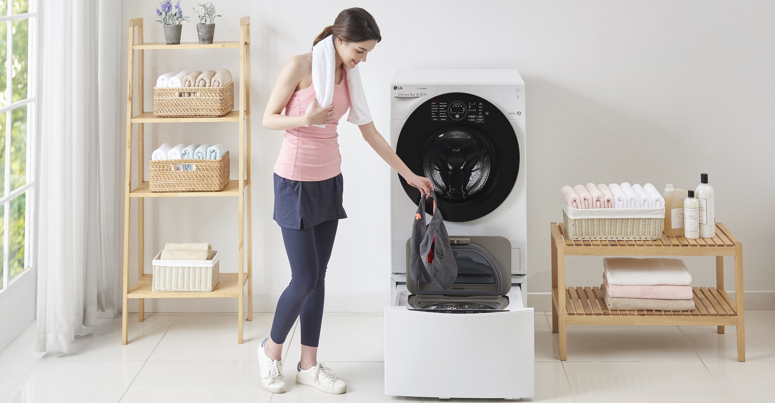 using an LG dryer